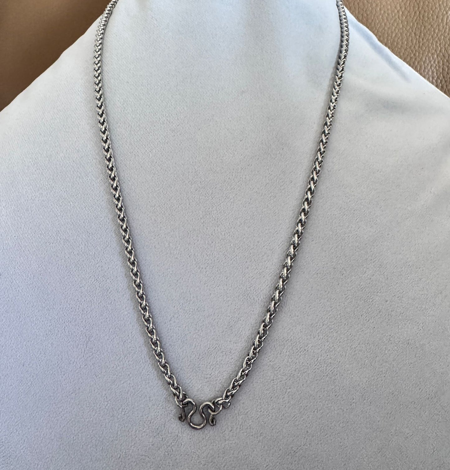 泰國不鏽鋼單掛佛牌鏈 (26吋)(粗度約3-4mm)