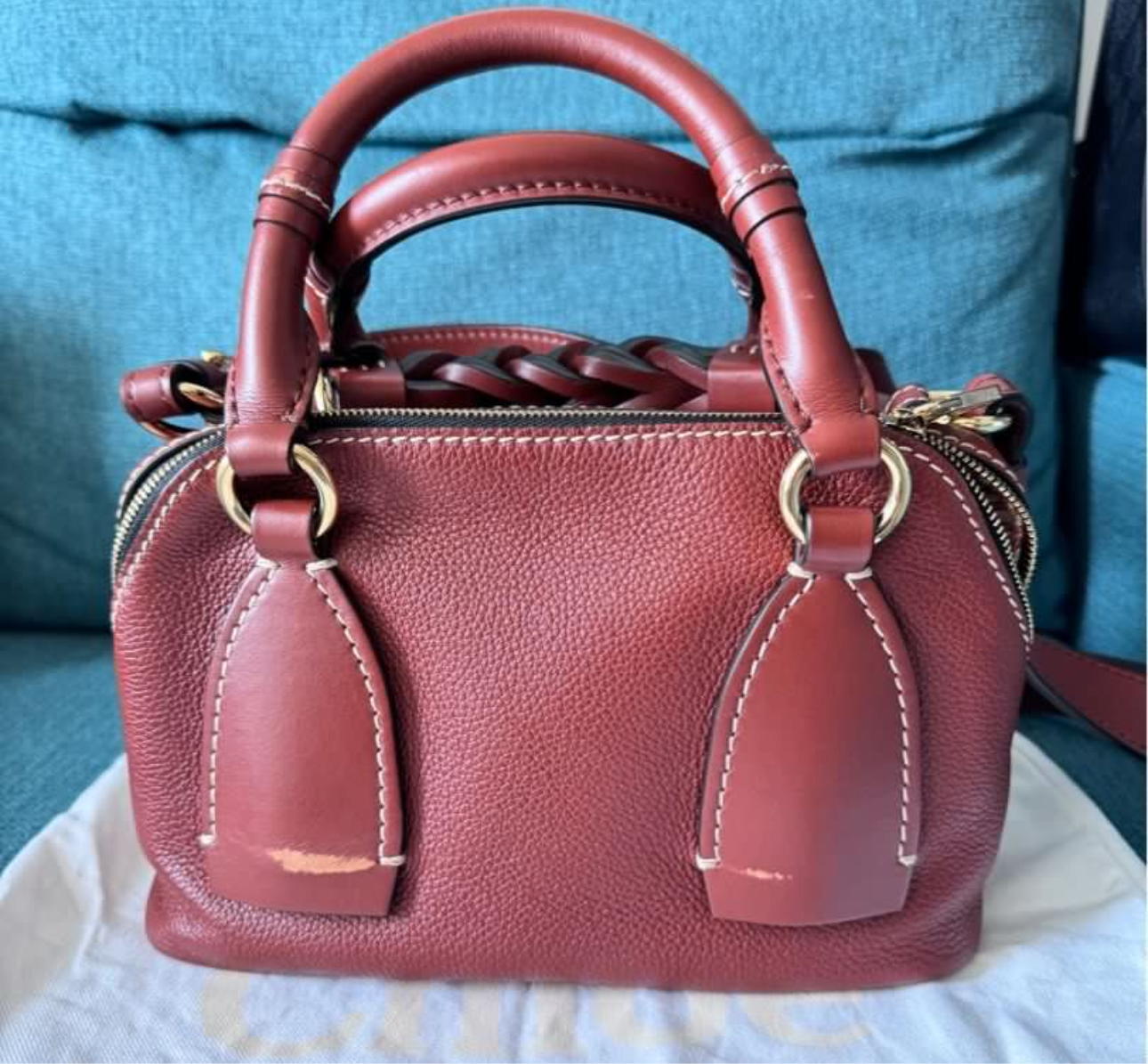 Chloe Daria Small Bag - Sepia Brown