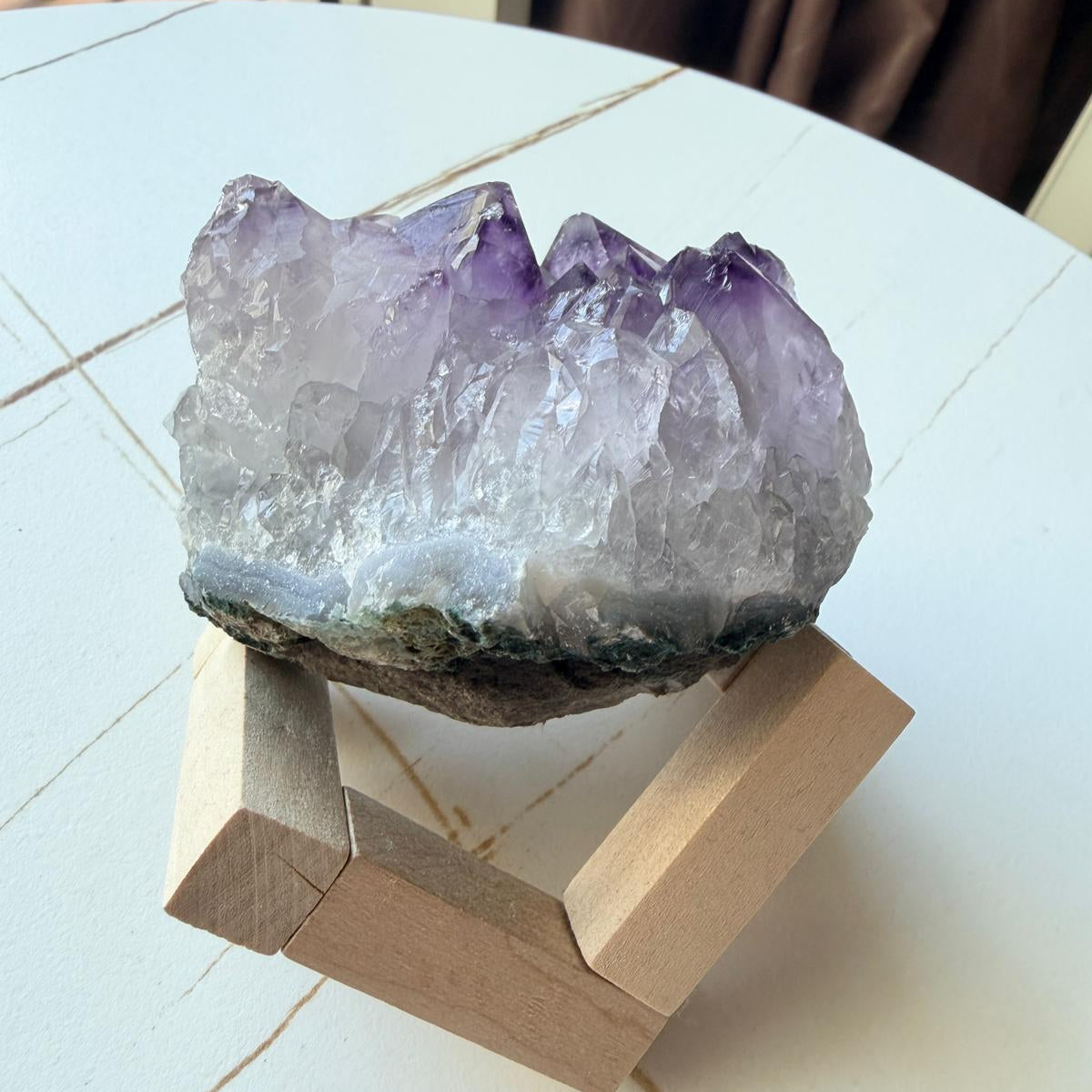 天然原皮紫水晶簇