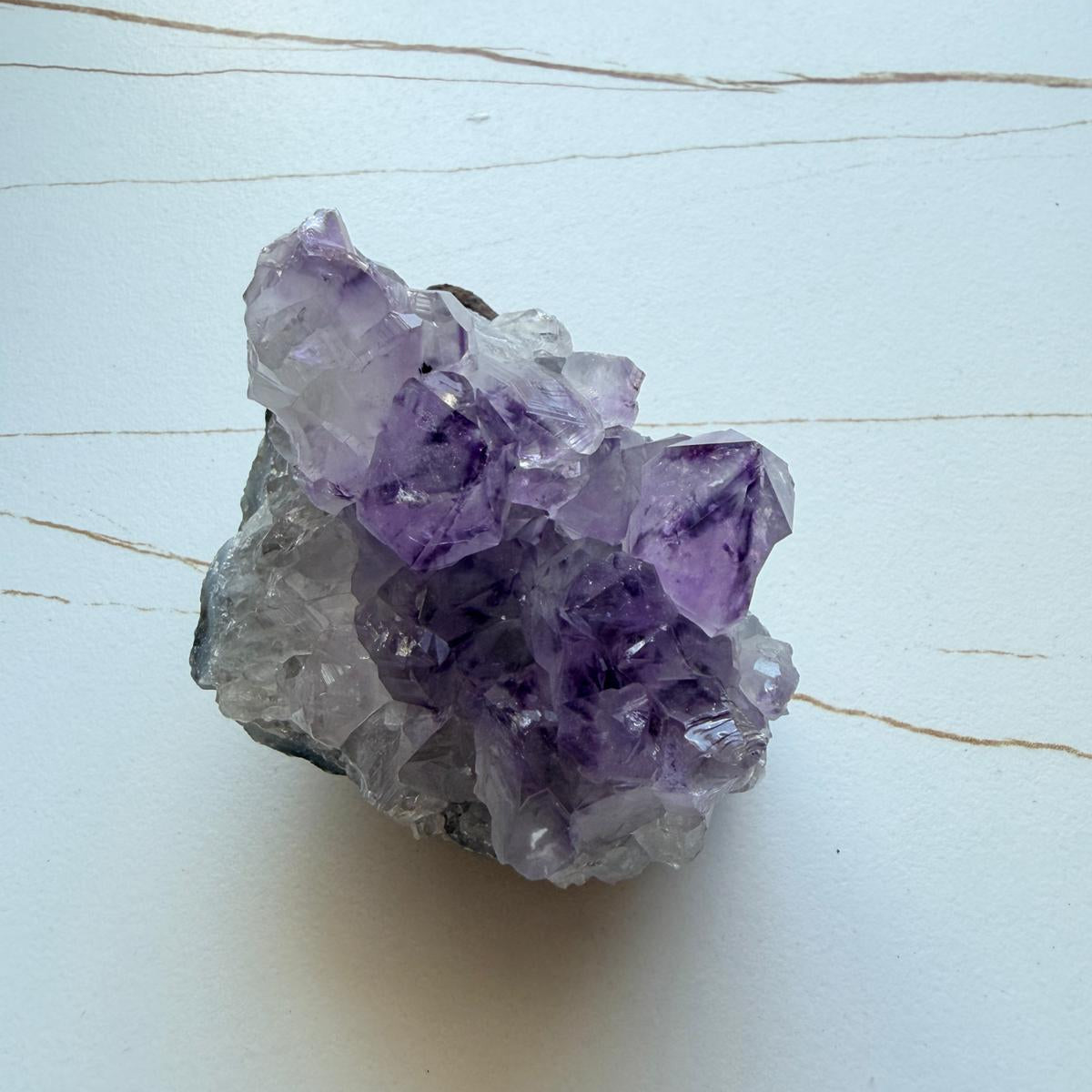 天然原皮紫水晶簇