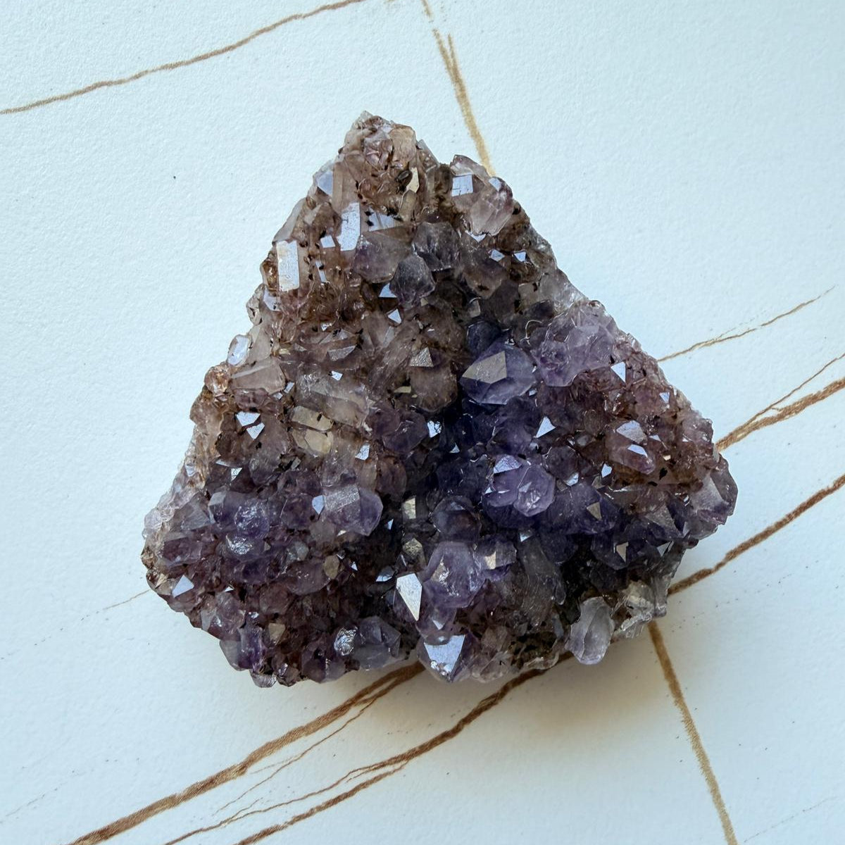 天然原皮紫水晶簇